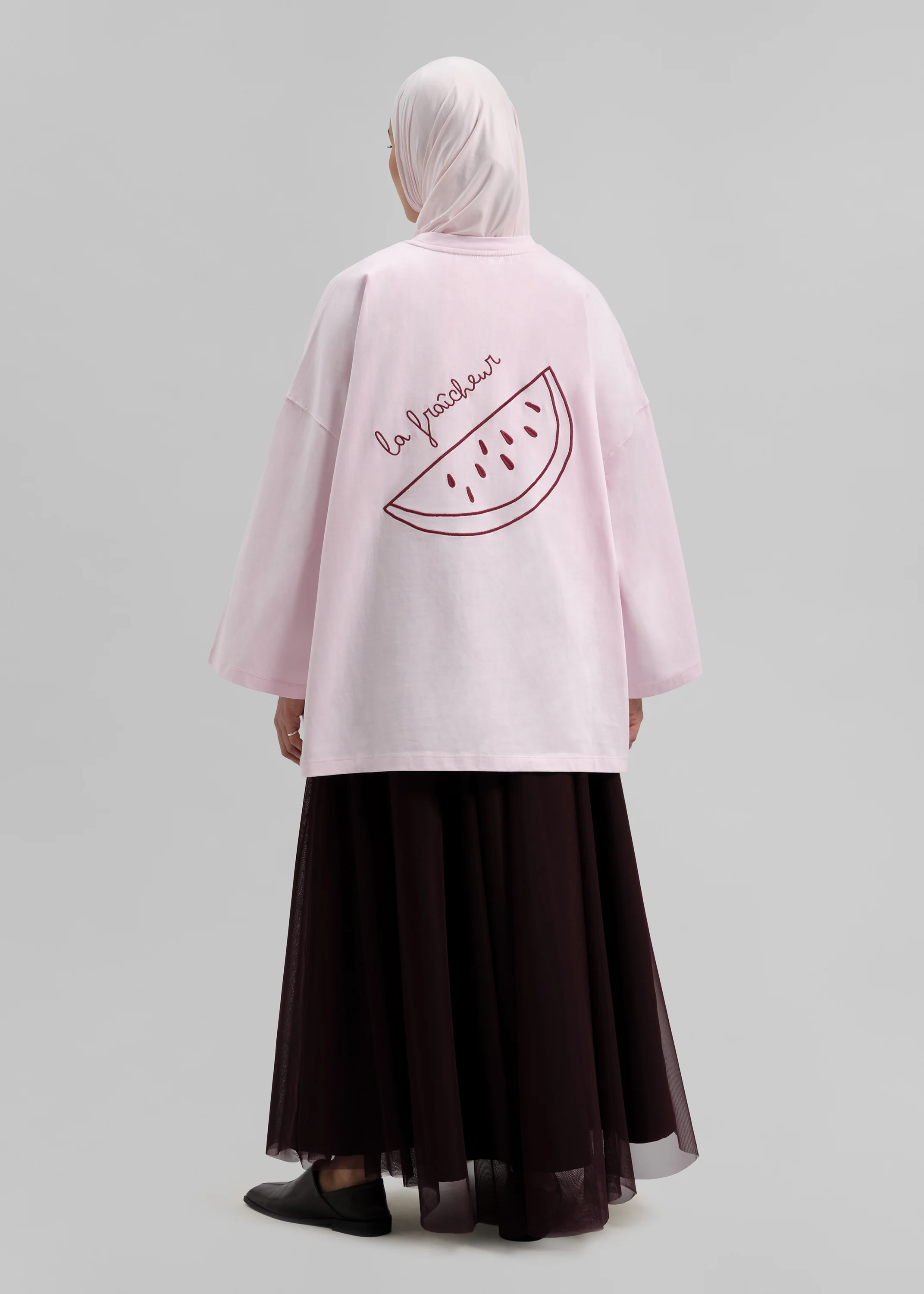 Le T-shirt Capsule Pastèque Rose - Image 4
