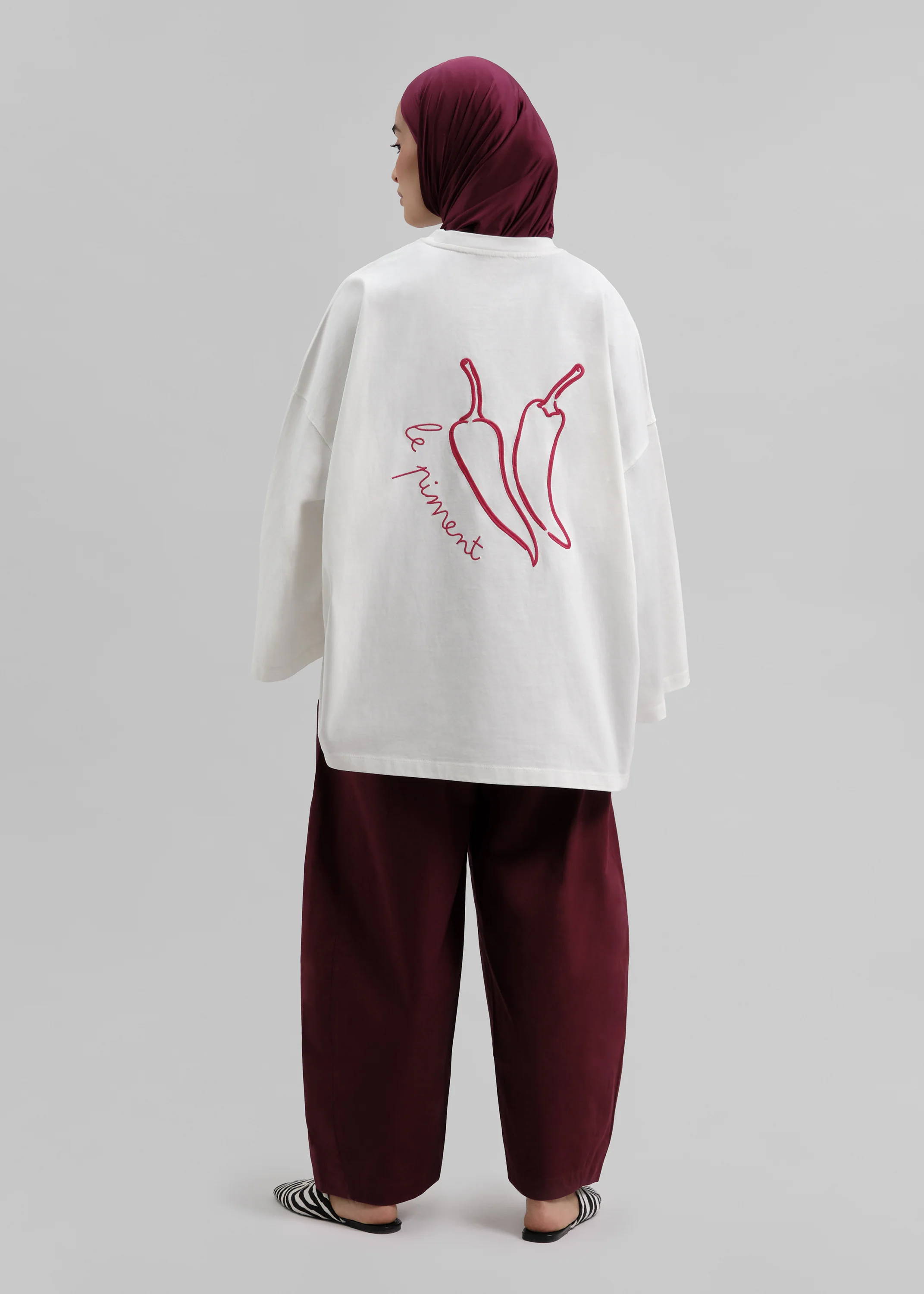 Le T-shirt Capsule Piment Blanc - Image 4