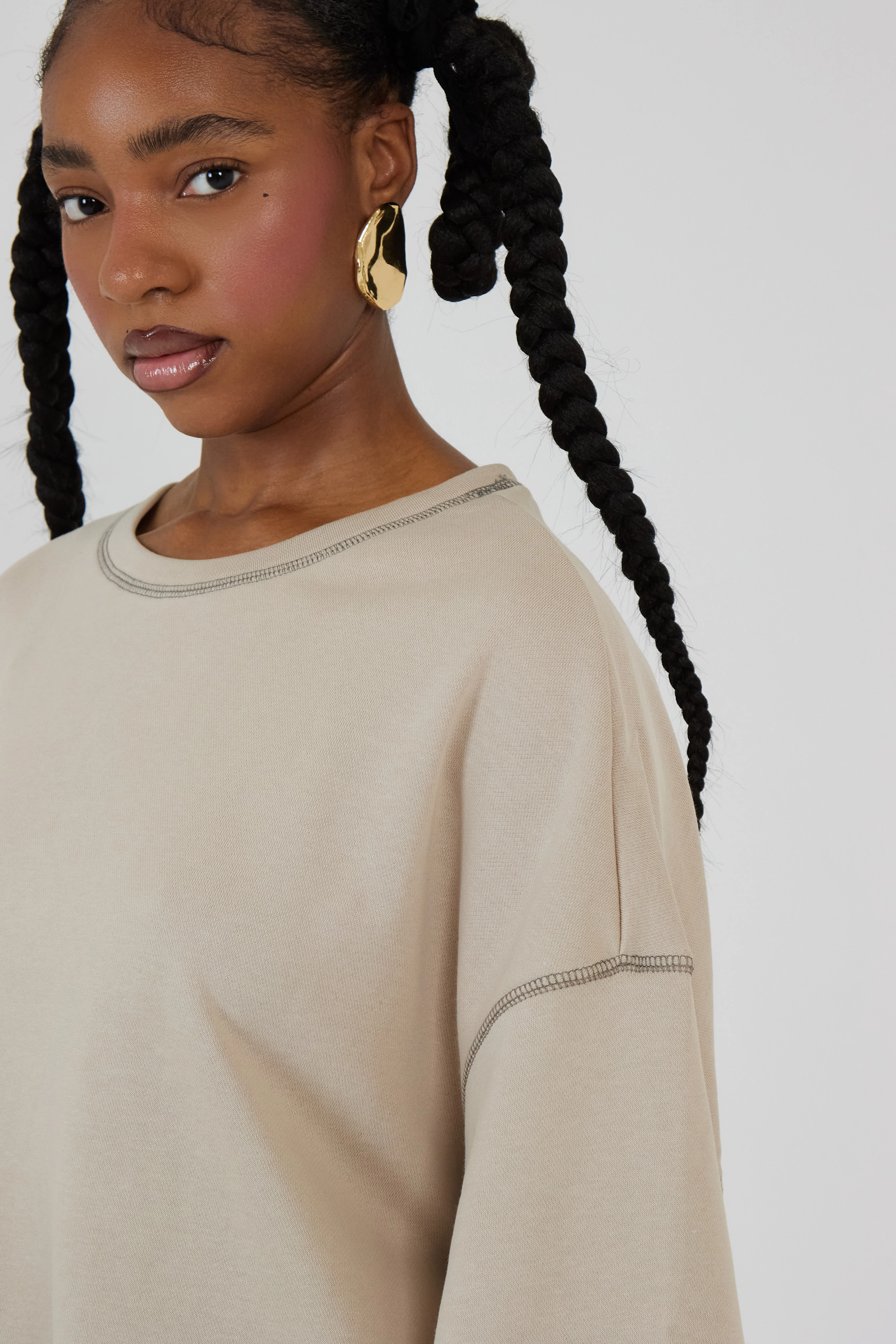 Le T-shirt Essential Taupe - Image 4