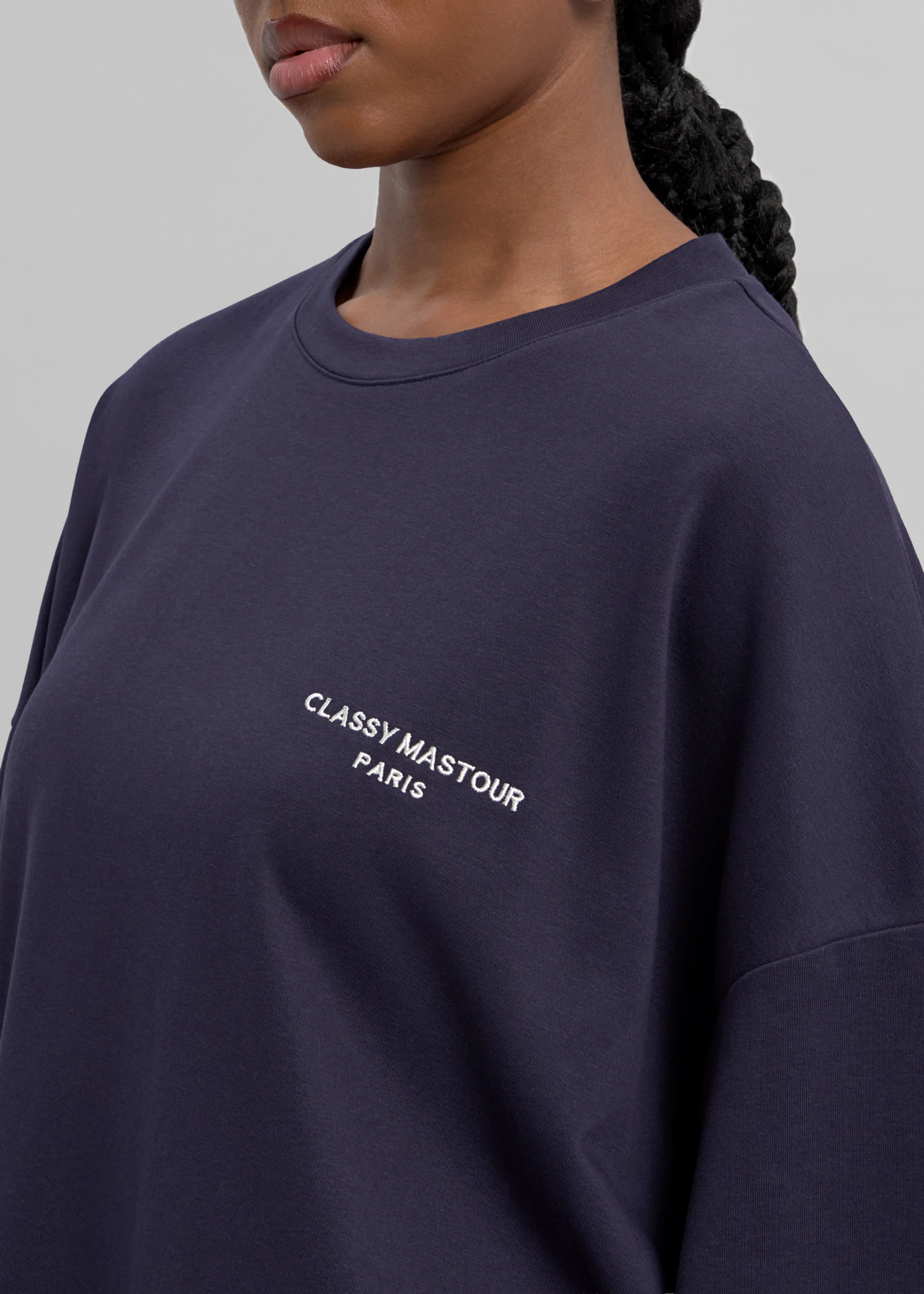 Le T-shirt Signature Bleu nuit - Image 3