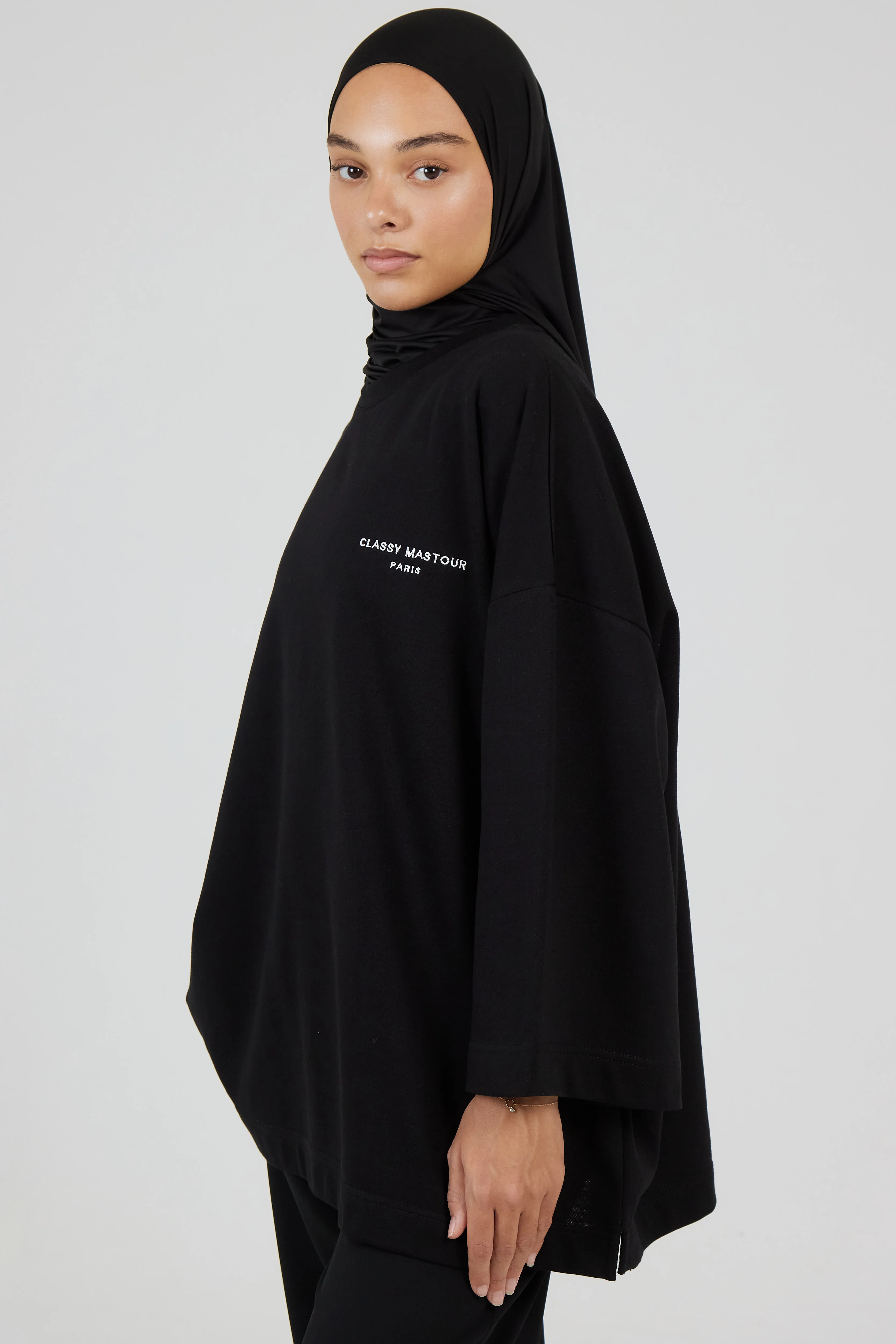 Le T-shirt Signature Noir / Blanc - Image 4